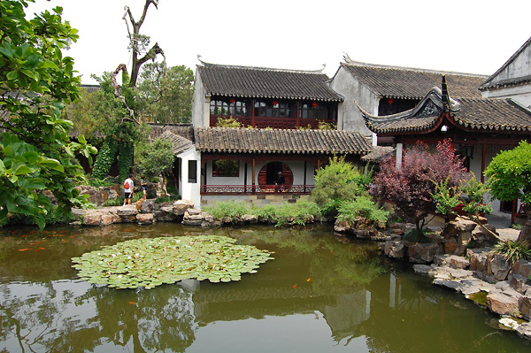 Сад Сети Мастеров - самый маленький и красивый в Сучжоу